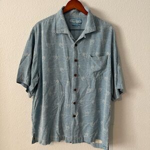 Men's‎ Casual Blue Button Down Shirt